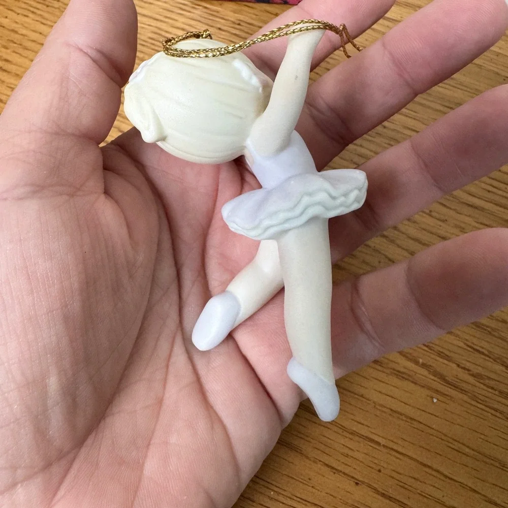 Precious Moments Lord Keep‎ Me On My Toes Ballerina Ornament 1997 Enesco 325332